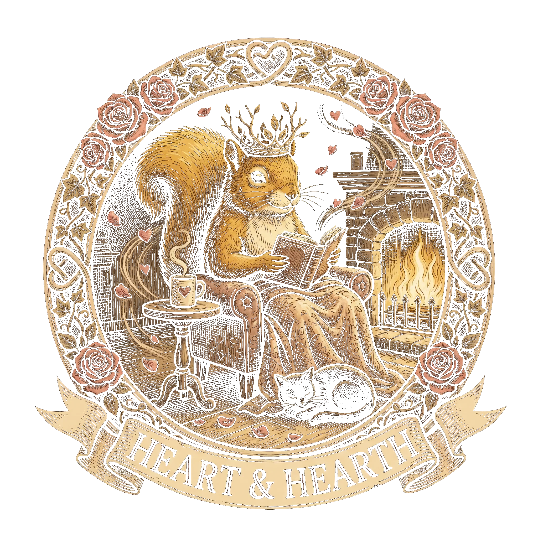 Heart & Hearth Reader emblem